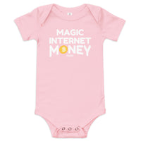 Load image into Gallery viewer, Magic Internet Money Bitcoin Infant One Piece - fomo21
