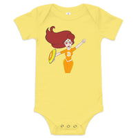 Load image into Gallery viewer, Superwoman Bitcoin Infant One Piece - fomo21
