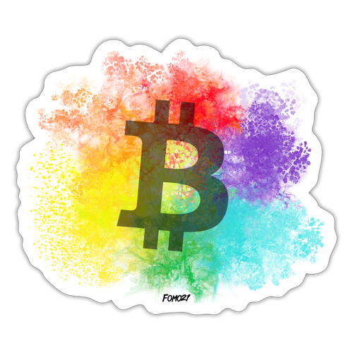 Bitcoin B Paints Sticker-fomo21