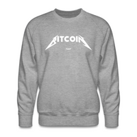 Load image into Gallery viewer, Bitcoin Rocks (White Graphic) Crewneck Sweatshirt-Crewneck Sweatshirt-fomo21
