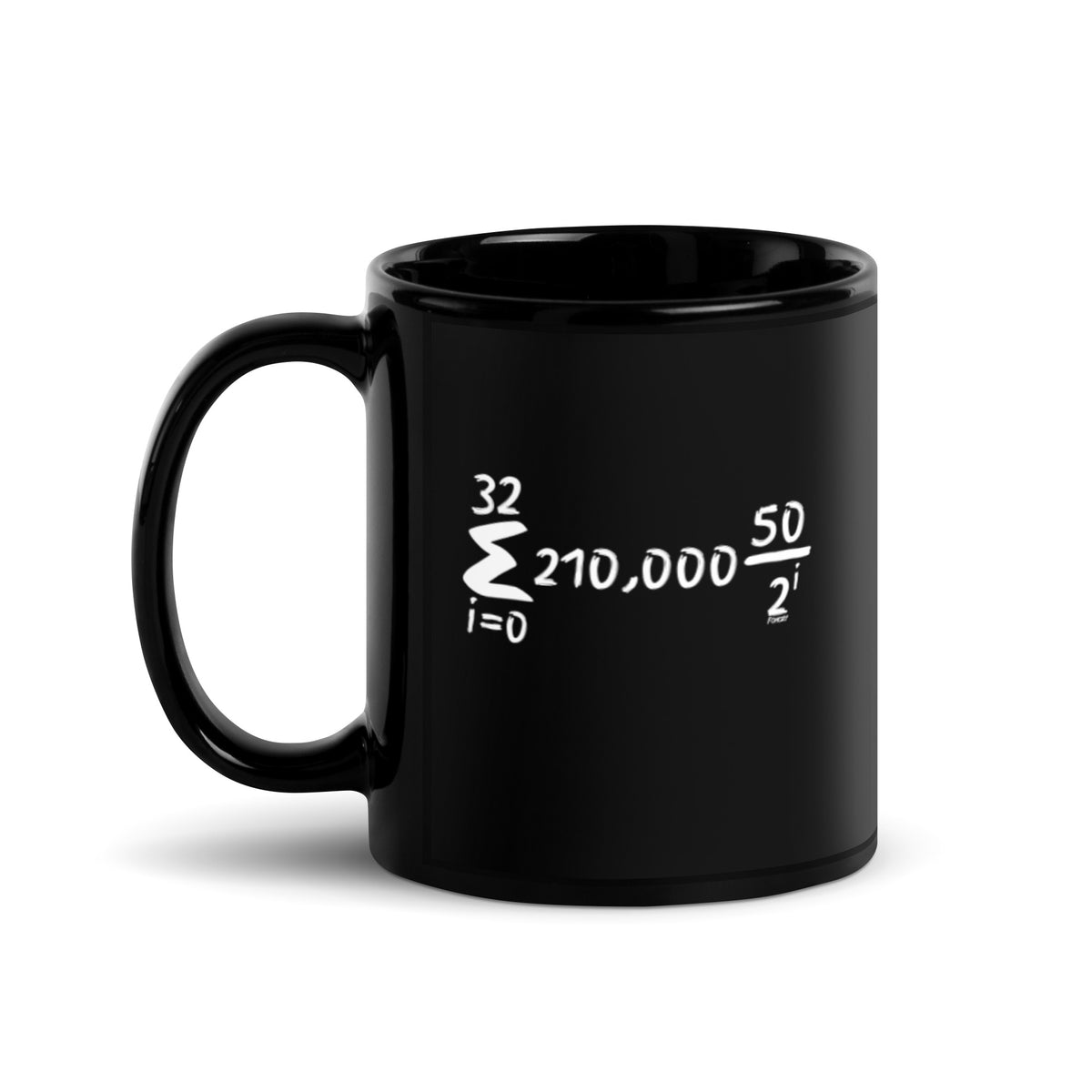 Bitcoin Is Math Coffee Mug - fomo21