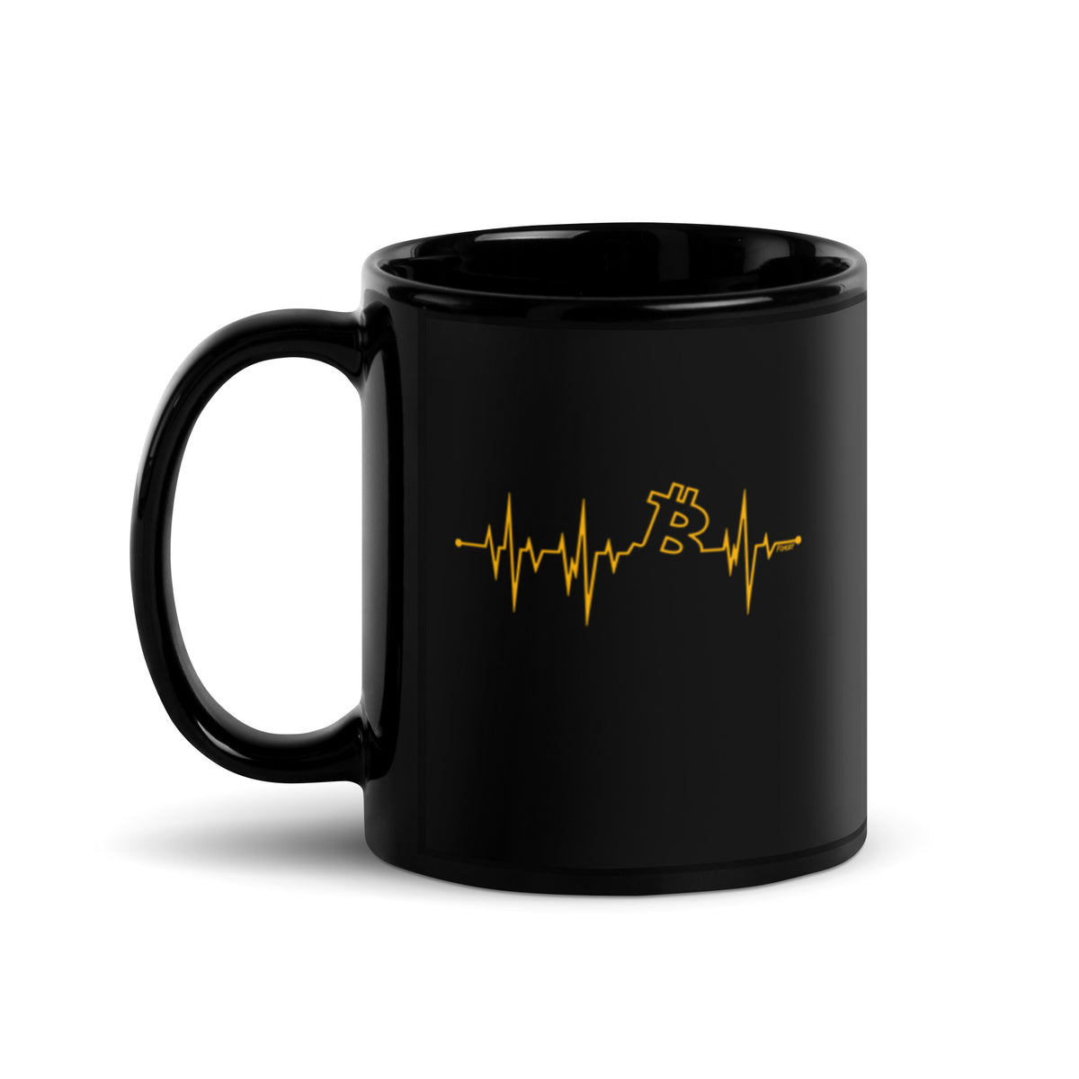 My Heart Beats Bitcoin Coffee Mug - fomo21
