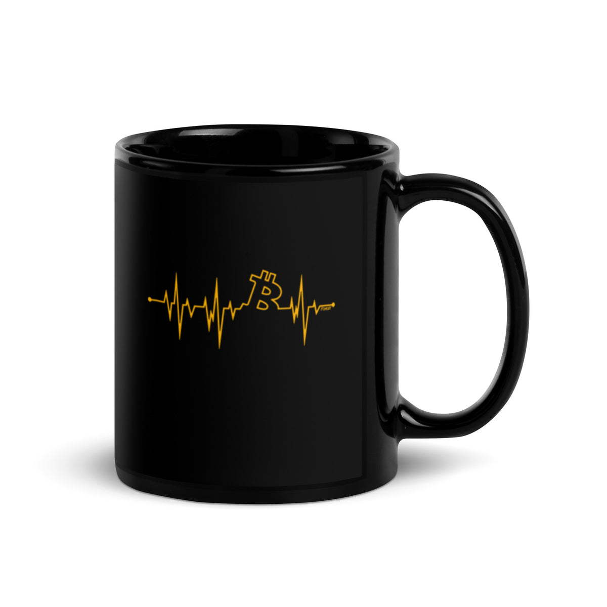 My Heart Beats Bitcoin Coffee Mug - fomo21