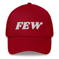 Load image into Gallery viewer, Few Bold (White Embroidery) Bitcoin Dad Hat - fomo21
