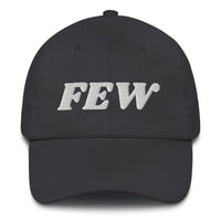 Load image into Gallery viewer, Few Bold (White Embroidery) Bitcoin Dad Hat - fomo21
