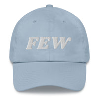 Load image into Gallery viewer, Few Bold (White Embroidery) Bitcoin Dad Hat - fomo21

