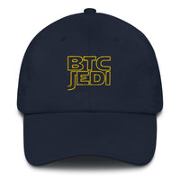 Load image into Gallery viewer, BTC Jedi Bitcoin Dad Hat - fomo21
