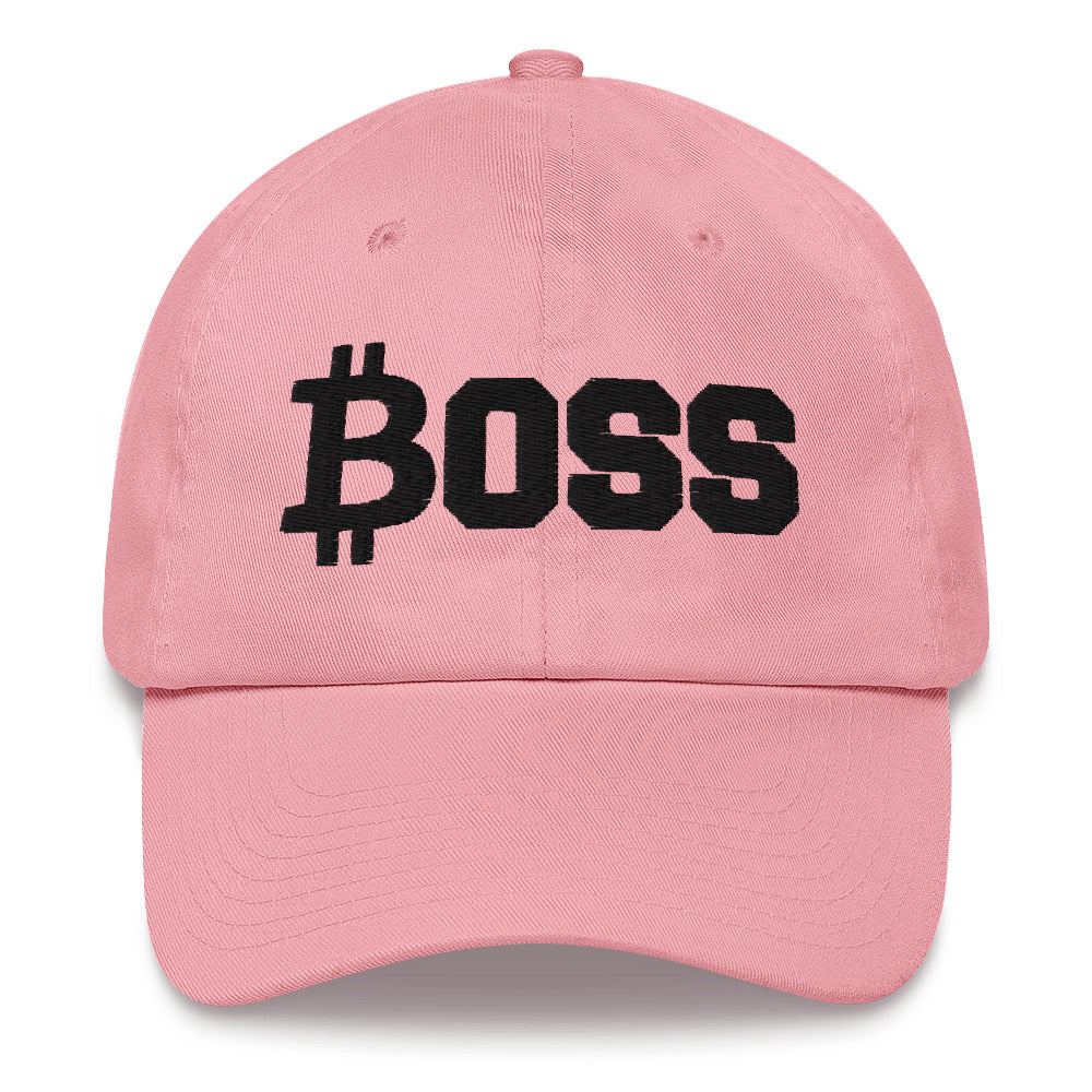Boss Bitcoin Dad Hat - fomo21