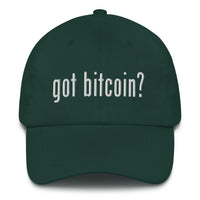 Load image into Gallery viewer, Got Bitcoin? Dad Hat - fomo21
