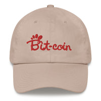 Load image into Gallery viewer, Bit-coin Dad Hat - fomo21

