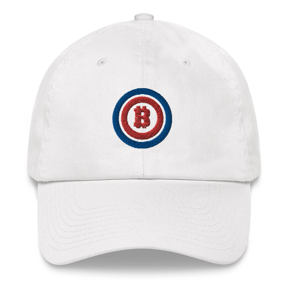 Chicago B Bitcoin Dad Hat - fomo21