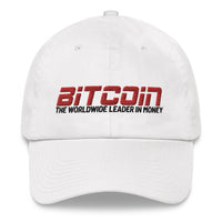 Load image into Gallery viewer, Bitcoin The Worldwide Leader In Money Dad Hat - fomo21
