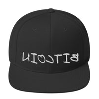 Load image into Gallery viewer, Reverse Bitcoin Snapback Hat - fomo21

