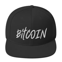 Load image into Gallery viewer, Bitcoin Fearless Snapback Hat - fomo21
