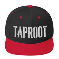 Load image into Gallery viewer, Taproot (White Embroidery) Bitcoin Snapback Hat - fomo21
