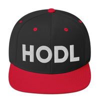 Load image into Gallery viewer, HODL Bitcoin Snapback Hat - fomo21

