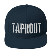 Load image into Gallery viewer, Taproot (White Embroidery) Bitcoin Snapback Hat - fomo21
