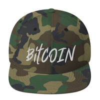 Load image into Gallery viewer, Bitcoin Fearless Snapback Hat - fomo21
