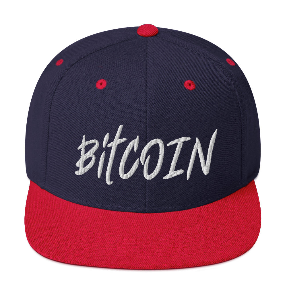 Bitcoin Fearless Snapback Hat - fomo21
