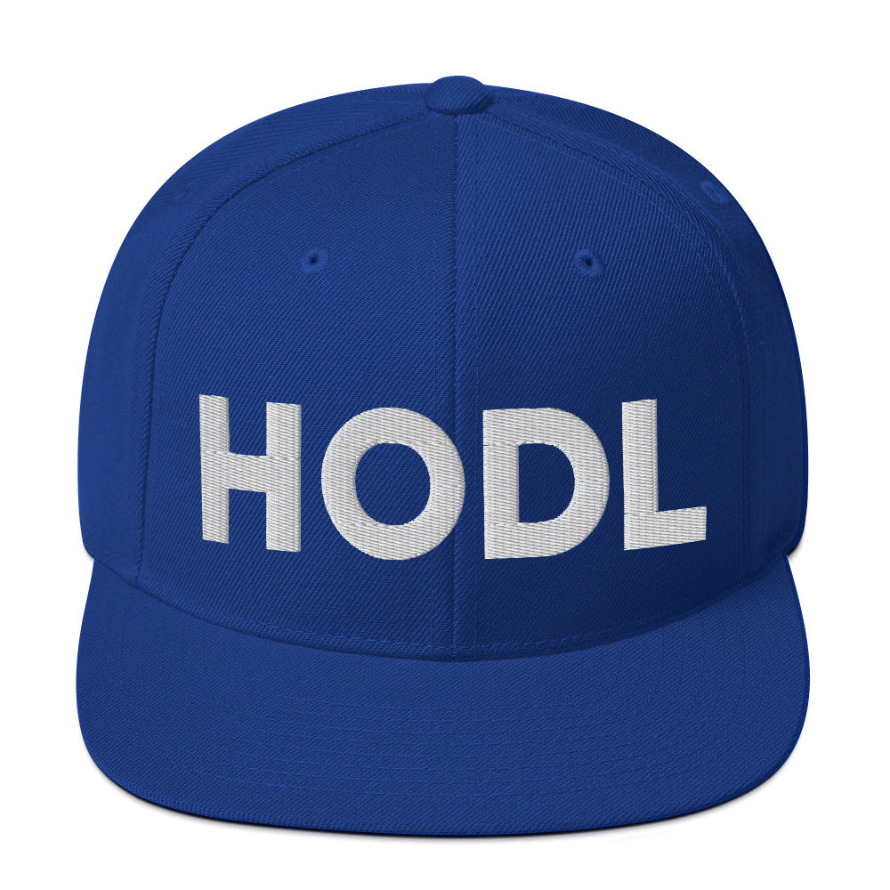 HODL Bitcoin Snapback Hat - fomo21