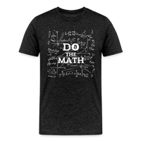 Load image into Gallery viewer, Do the Math Bitcoin T-Shirt in Dark Grey Heather
