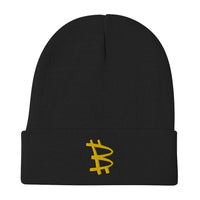 Load image into Gallery viewer, Old MacDonald Bitcoin Embroidered Beanie - fomo21
