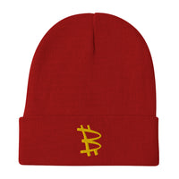 Load image into Gallery viewer, Old MacDonald Bitcoin Embroidered Beanie - fomo21
