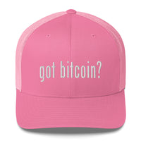 Load image into Gallery viewer, Got Bitcoin? Trucker Hat - fomo21
