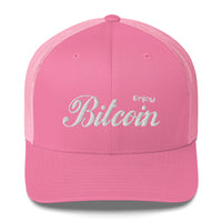 Load image into Gallery viewer, Enjoy Bitcoin Trucker Hat - fomo21
