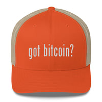 Load image into Gallery viewer, Got Bitcoin? Trucker Hat - fomo21
