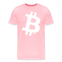 Load image into Gallery viewer, Simple B Bitcoin T-Shirt in Pink
