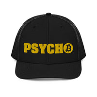 Load image into Gallery viewer, Bitcoin Psycho Trucker Cap - fomo21
