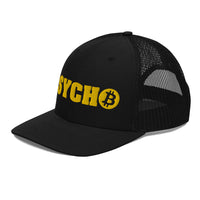 Load image into Gallery viewer, Bitcoin Psycho Trucker Cap - fomo21
