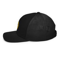Load image into Gallery viewer, Bitcoin Round Logo Trucker Hat - fomo21
