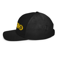 Load image into Gallery viewer, Bitcoin Psycho Trucker Cap - fomo21
