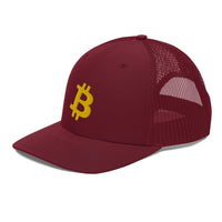 Load image into Gallery viewer, Simply Bitcoin Trucker Hat - fomo21
