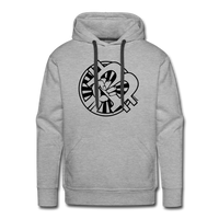 Load image into Gallery viewer, Strong Hand Bitcoin Hoodie Sweatshirt - heather grey
