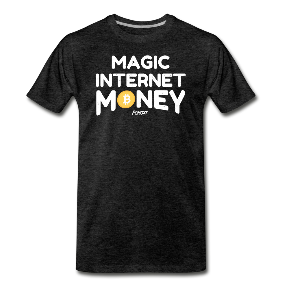 Magic Internet Money Bitcoin T-Shirt - charcoal grey