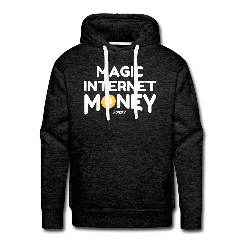 Magic Internet Money Hoodie Sweatshirt - charcoal grey