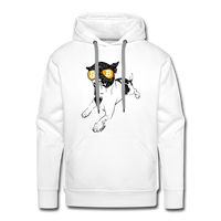 Load image into Gallery viewer, Bitcoin Is For The Chihuahuas Hoodie Sweatshirt - white
