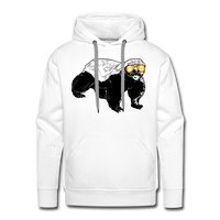 Load image into Gallery viewer, Bitcoin Is For The Honey Badgers Hoodie Sweatshirt - white
