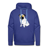 Load image into Gallery viewer, Bitcoin Is For The Pugs Hoodie Sweatshirt - royal blue
