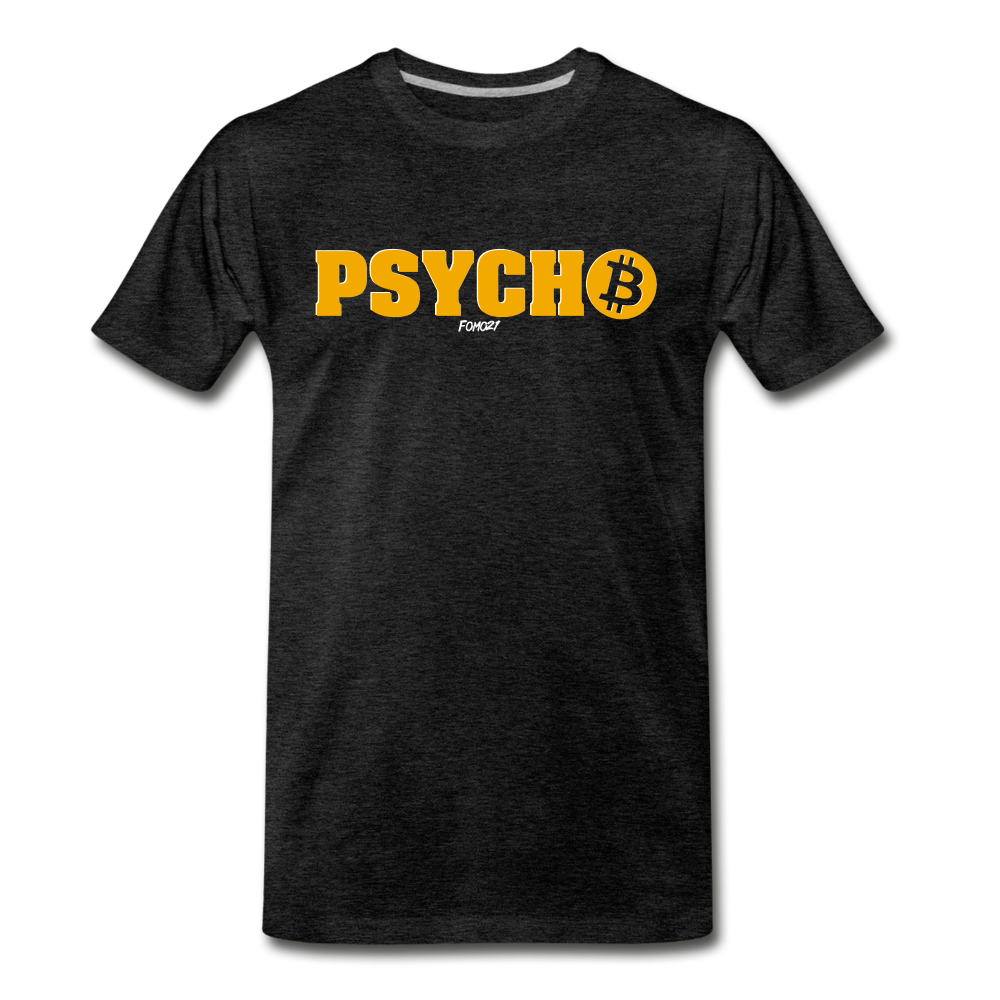 Bitcoin Psycho T-Shirt - charcoal grey