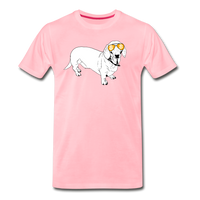 Load image into Gallery viewer, Bitcoin Is For The Dachshunds T-Shirt - pink
