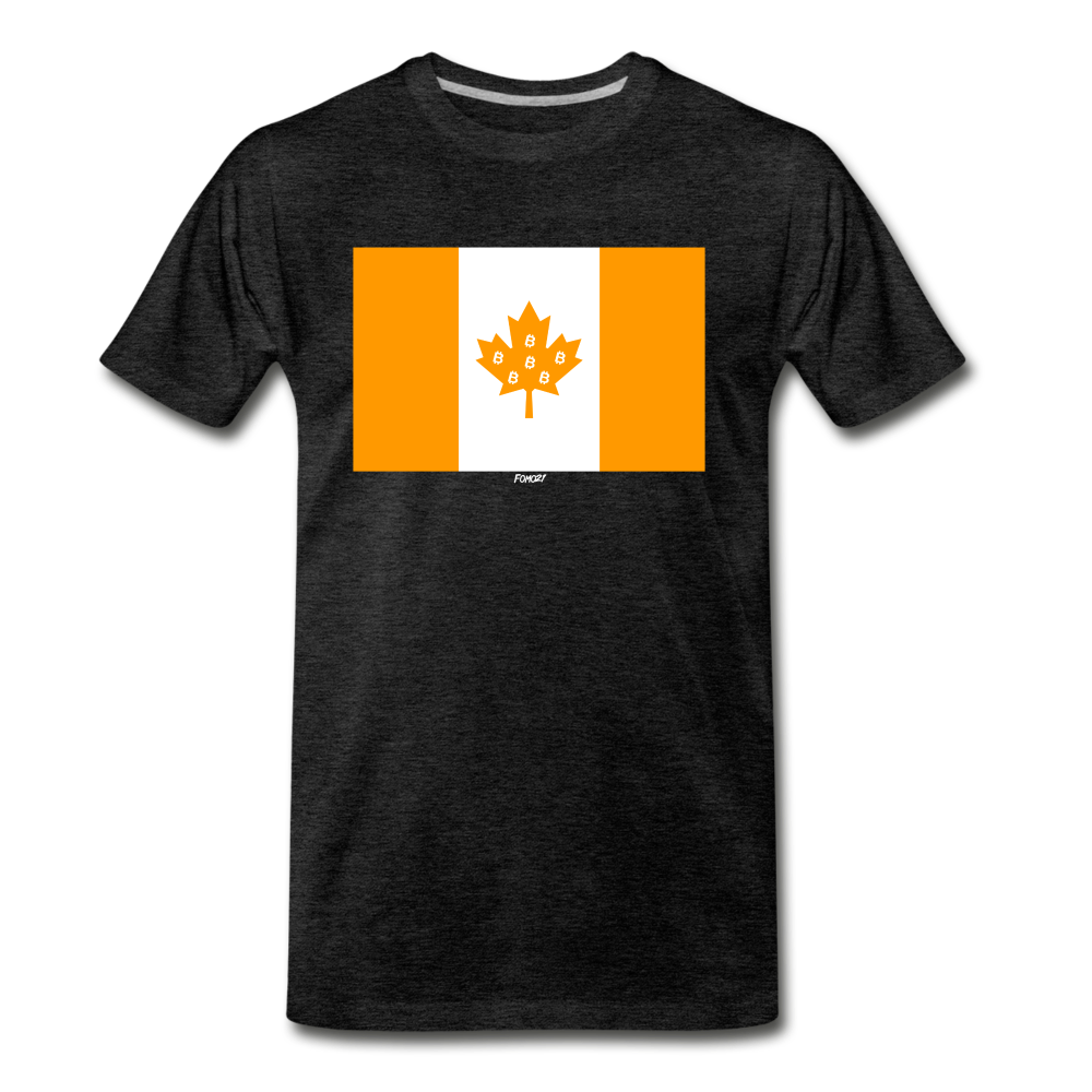 Bitcoin Flag of Canada T-Shirt | fomo21