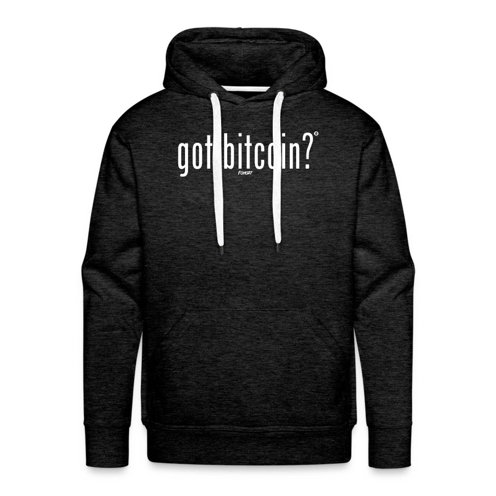 Got Bitcoin? Hoodie Sweatshirt - charcoal grey