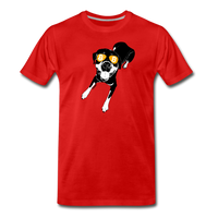Load image into Gallery viewer, Bitcoin Is For The Rottweilers T-Shirt - red
