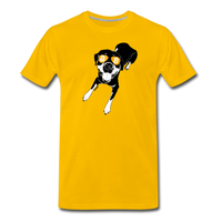 Load image into Gallery viewer, Bitcoin Is For The Rottweilers T-Shirt - sun yellow
