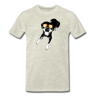 Load image into Gallery viewer, Bitcoin Is For The Rottweilers T-Shirt - heather oatmeal
