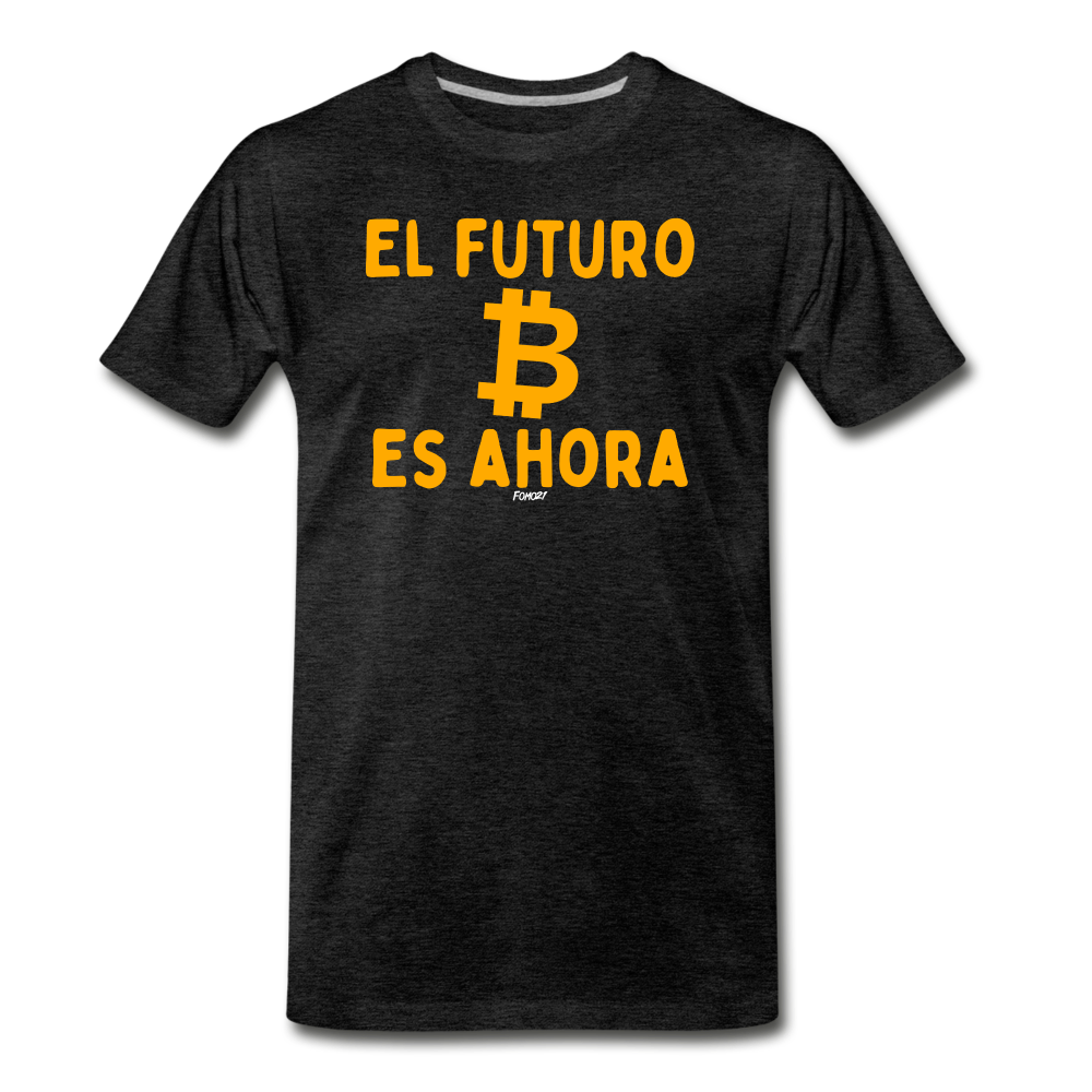 El Futuro Es Ahora Bitcoin Español T-Shirt - charcoal grey